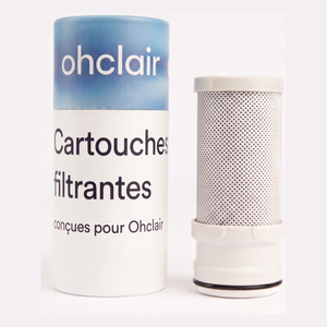 Cartouche filtrante Ohclair et son tube